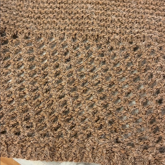 😍SHOW SPECIAL Beige Knit Wrap One Size - Picture 4 of 6